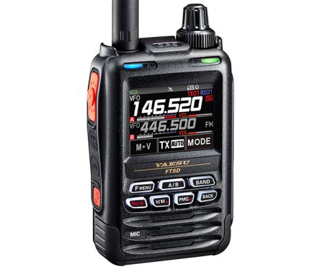 FT5DE – 5W C4FM/FM 144/430MHz Dual Band Digital Transceiver - £45 Cashback!  Yaesu Handheld Radio at £369.00 | Ham Radio