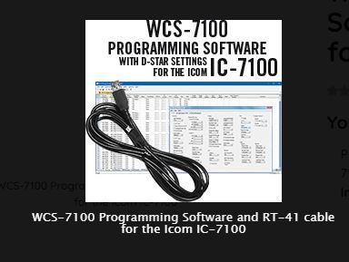 WCS-7100-USB rTsystems software Software at £ | Ham Radio