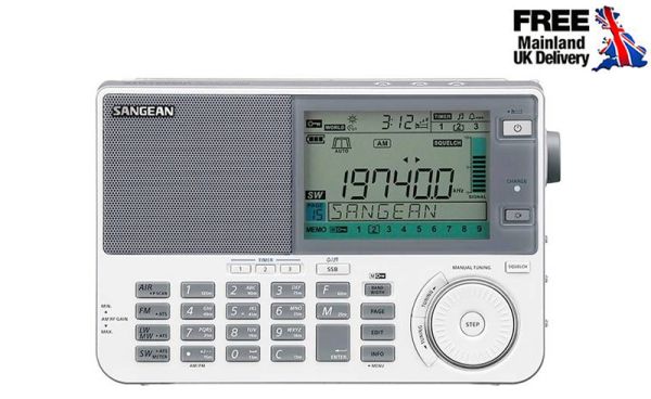 SANGEAN ATS-909X2 White The Ultimate FM SW MW/ LW/ Air Multi-Band  Receiver Sangean Recievers at £224.95 Ham Radio